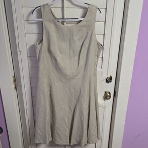 Calvin Klein Chic Cream Mini Dress